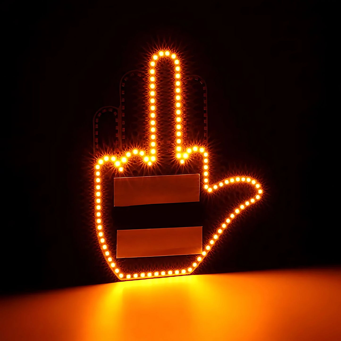 Flick Switch -  LED Hand Sign